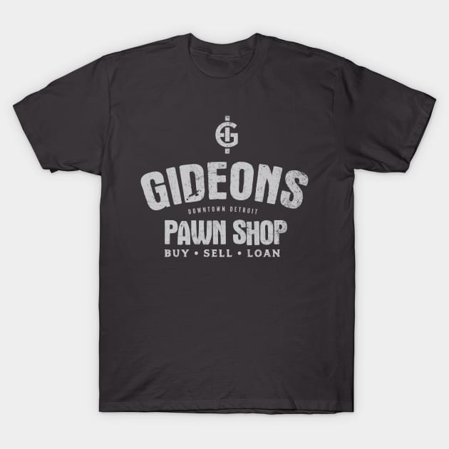 Gideons Pawn Shop T-Shirt by MindsparkCreative